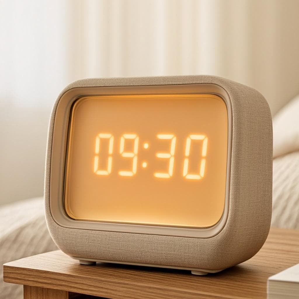 Solemorn clock sound selection showing white noise, rain and ocean among its 30 sounds